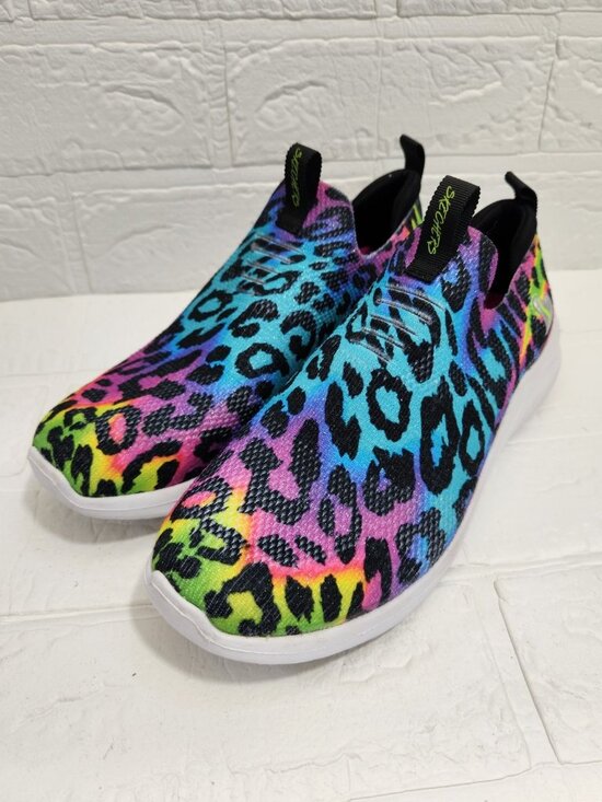 Skechers Shoes - Skechers Ultra Flex 2.0 Safari Fresh Shoes Women Size 4 Slip On Leopard Memory